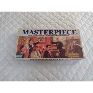 Parker Brothers 1987 MASTERPIECE Classic Art Auction & Bidding Game Complete